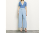 Pantalon large avec ceinture