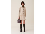 Veste courte col chemise