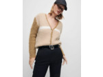 Cardigan en mohair brossé