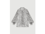 Top en jacquard imprimé zèbre