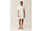 Robe chemise courte brodée