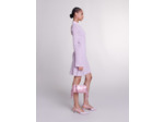 Robe en maille semi-transparente