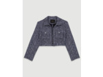 Robe 2-en-1 en tweed