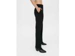 Pantalon de tailleur noir large