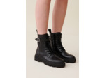 Bottines rangers cuir