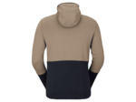 Sweat zippé à capuche Homme DEFINED LIGHT Beige/Noir