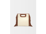 Sac M en mix matières et cuir