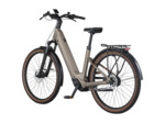 Vélo urbain/trekking électrique E-HORIZON TOUR 20 BELT WAVE Argent Chaud