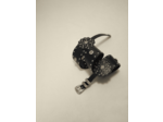 Ceinture corset en cuir clouté