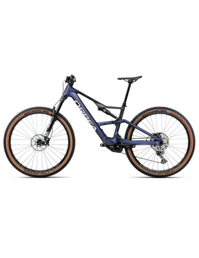 VTT tout suspendu électrique RISE SL M20 630W Tanzanite/Carbone