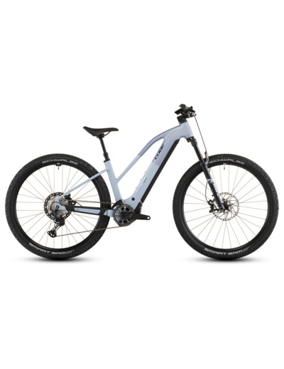 VTT semi rigide électrique REACTION HYBRID SLX 800 Gris/Bleu Glacier