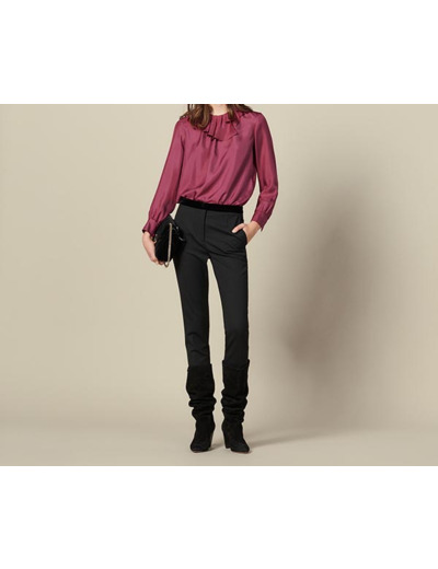 Pantalon de costume droit