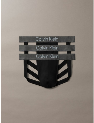 JOCKSTRAP À RAYURES MICRO BRUSHÉES - PACK DE 3