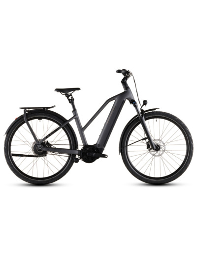 Vélo trekking électrique KATHMANDU HYBRID COMFORT PRO 800 Gris/Noir