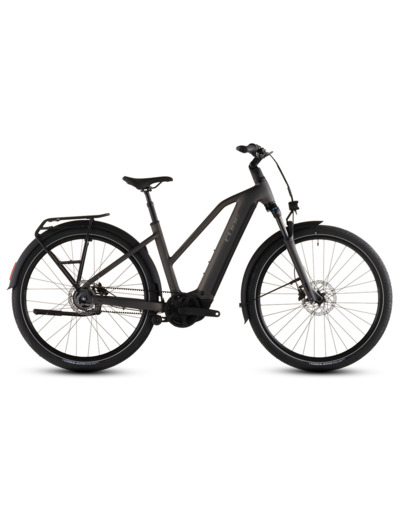 Vélo trekking électrique TOURING HYBRID COMFORT SLX 800 Charbon/Chrome