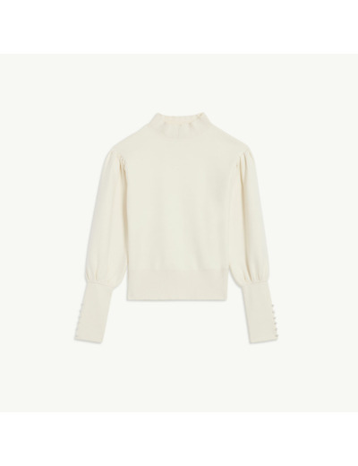 Pull à hauts poignets avec détails