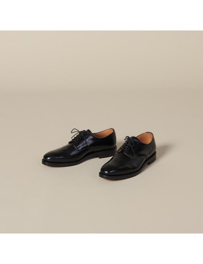 Derby en cuir