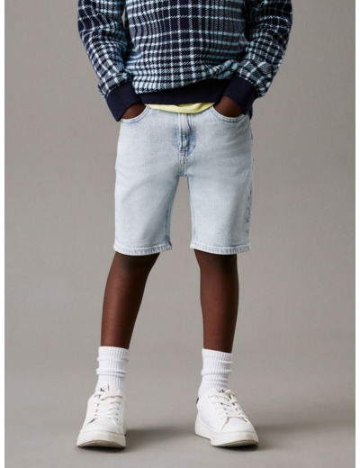 SHORTS EN DENIM À COUPE RÉGULIÈRE