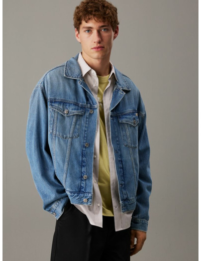 VESTE EN DENIM DÉCONTRACTÉE