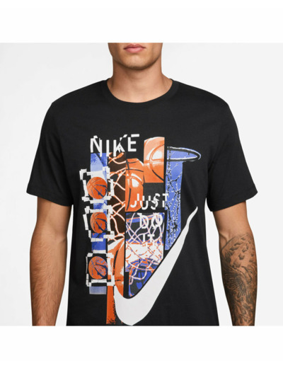 T-shirt Homme M NK TEE STD OC F2 Noir