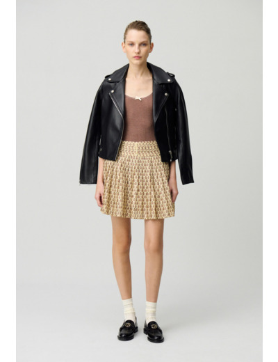 Jupe courte imprimée