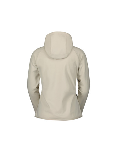 Sweat à capuche Homme DEFINED WARM HOODY Blanc Poussière/Noir