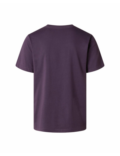T-shirt Homme M EVOLUTION SIMPLE DOME REGULAR SHORT SL Violet