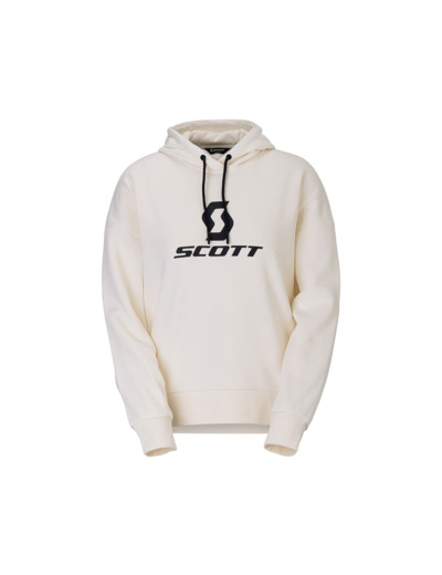 Sweat à capuche Femme ICON Coton Blanc