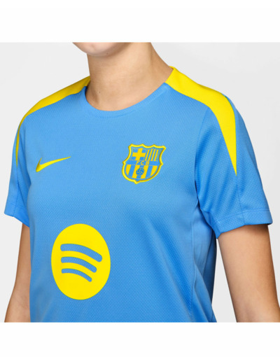 Maillot de football Enfant plus agé FCB Y NK DF STRK SS TOP K SE Bleu