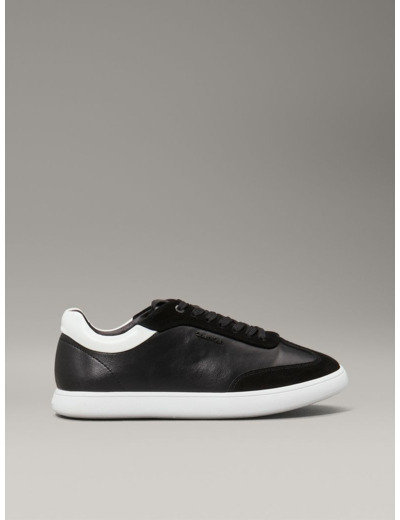 BASKETS EN CUIR À LACETS CUPSOLE