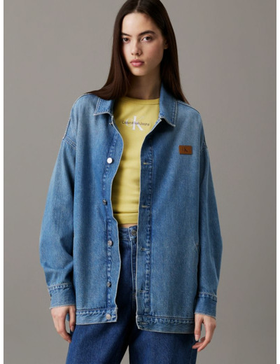 CHEMISE EN DENIM OVERSIZE