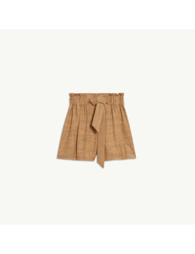 Short large avec ceinture à nouer