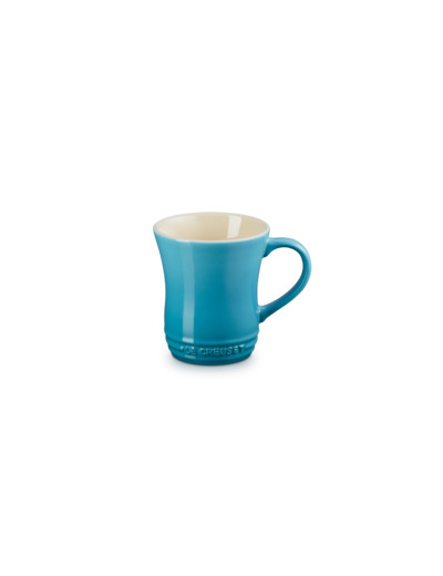 Mug à thé en céramique 290ml bleu caraïbes