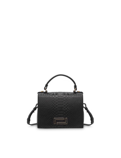 Pia de Lancel - Sac Porte Main Exotique - Noir