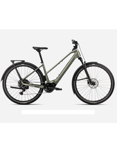 Vélo urbain/trekking électrique KEMEN TOUR 30 MID Vert