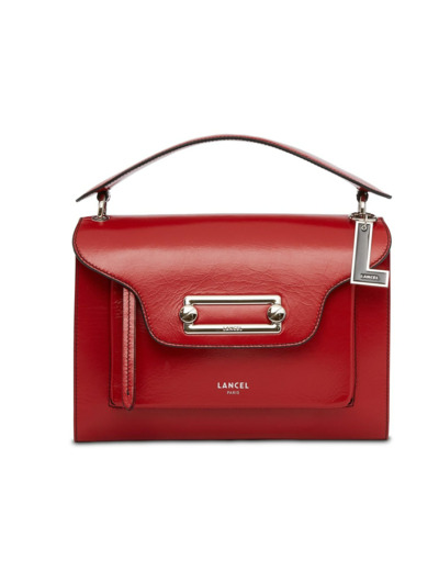 Clic de Lancel - Sac porté croisé - Grand modèle - Rouge Lancel