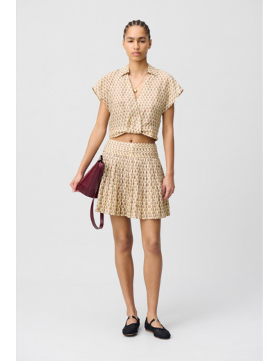 Chemise fluide courte