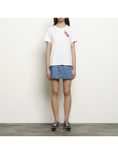 T-shirt en coton organique avec patch
