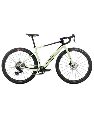 Vélo de gravel TERRA M21ETEAM 1X Vert Acide/Violet