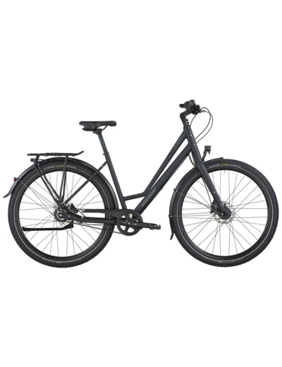 Vélo urbain/trekking VITESS 20 RIGID AMSTERDAM Noir Mat