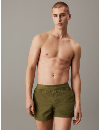 SHORTS DE BAIN COURTS AVEC CEINTURE LOGO