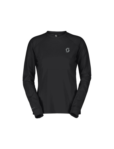 T-shirt manches longues Femme TRAIL STORM WARM LIGHT Noir