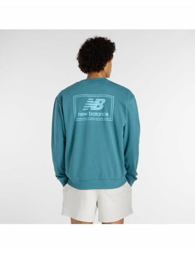 Sweat Homme WOV LB CRW Bleu
