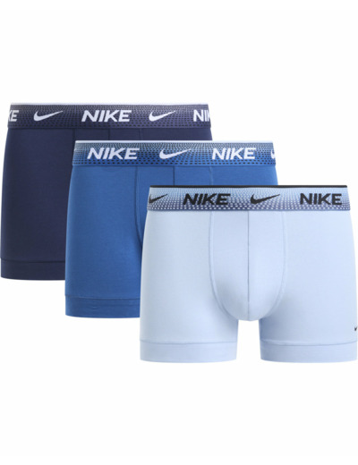 Lot de 3 boxers Homme TRUNK 3PK Bleu