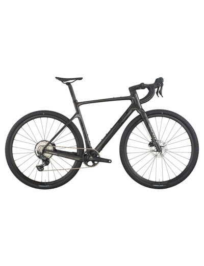 Vélo de gravel ADDICT GRAVEL 30 Noir Carbone