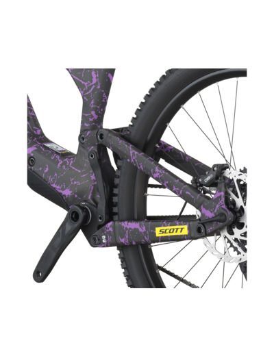 VTT tout suspendu RANSOM 920 Noir Carbone/Violet Craquelé