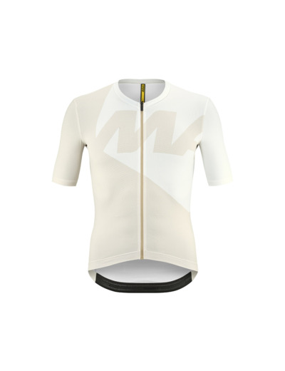 Maillot manches courtes Homme ICON GRAPHIC Poivre Blanc