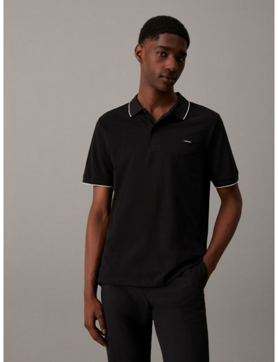 POLO EN COTON PIQUÉ SLIM STRETCH