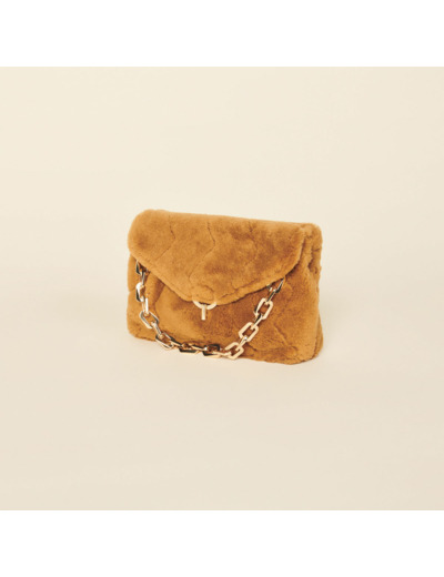 Sac big YZA en fausse fourrure
