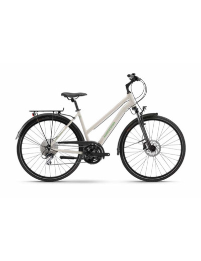 Vélo urbain/trekking DOMINGO X24 MID Gris Poire